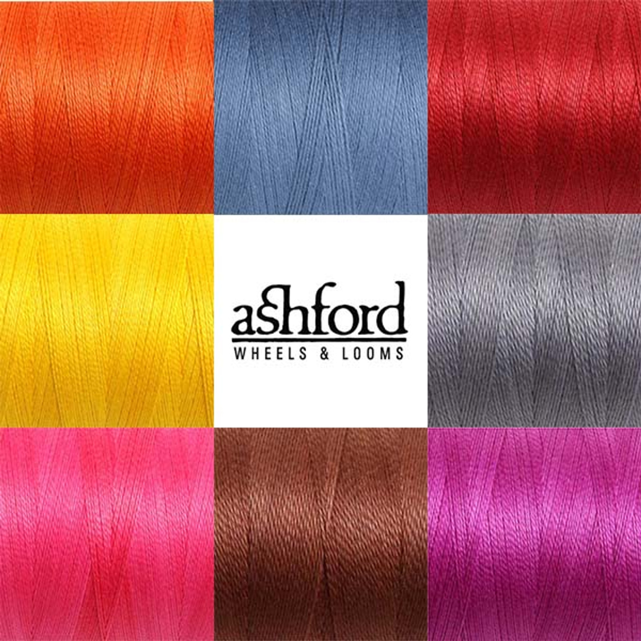 Ashford Cone Wool Yarn 2.2 LB - Fiber to Yarn