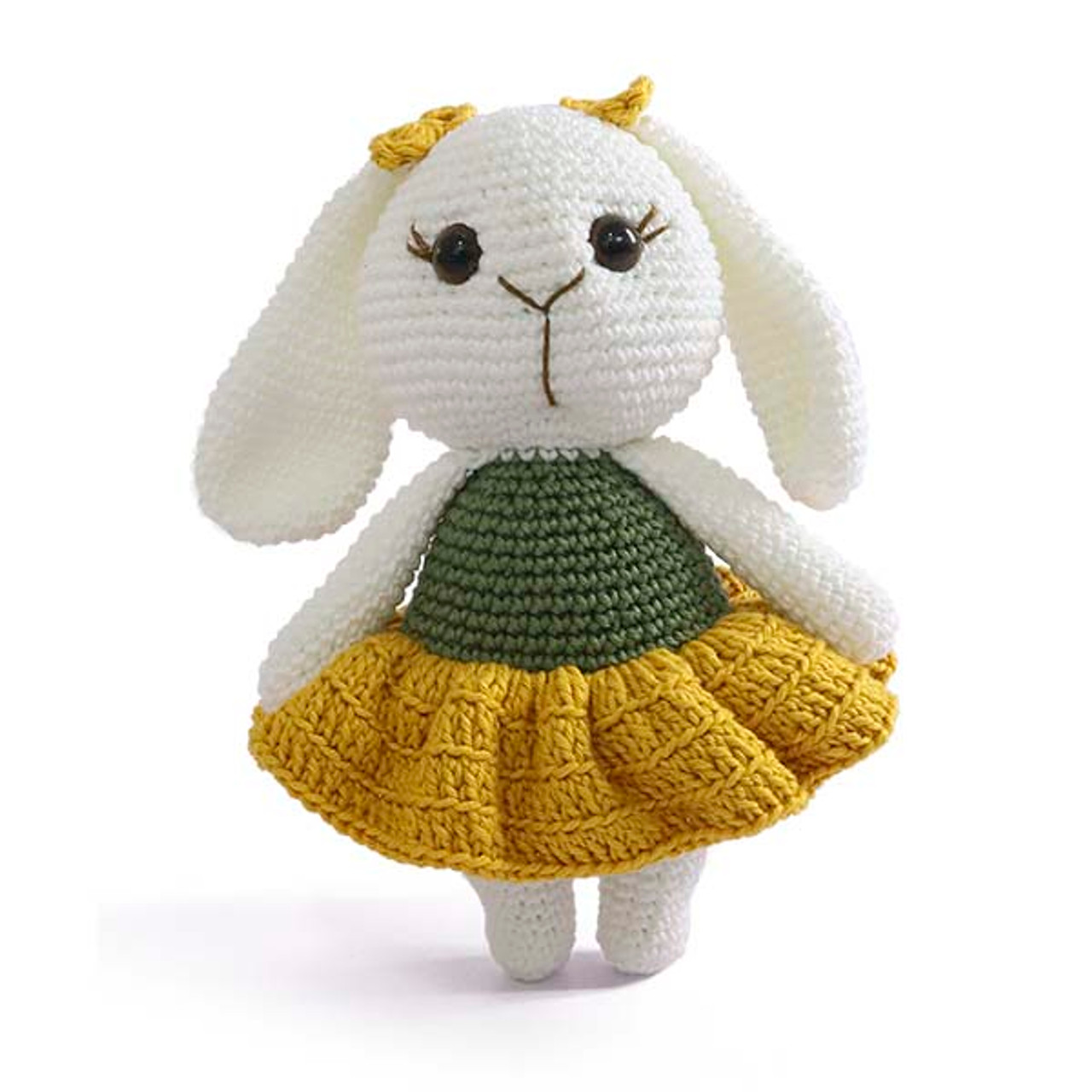 Magic Ring Bunny Blanket Crochet Kit - A/W - Easy - (8034-306)