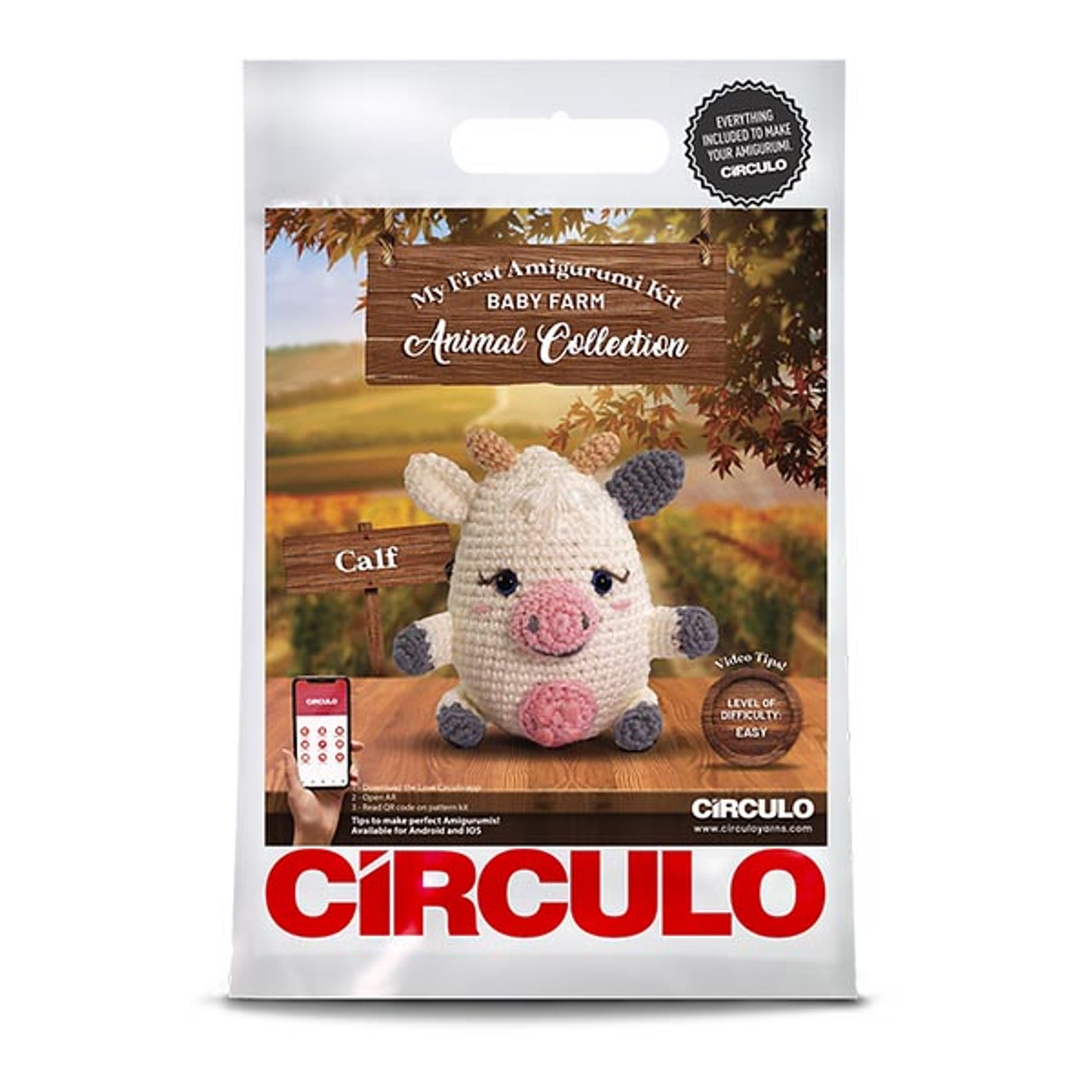 Circulo - Flora Reindeer Amigurumi Kit - Yarn Loop