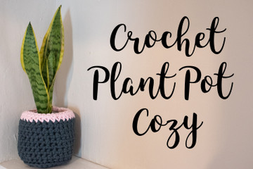 Crochet Plant Pot Cozy