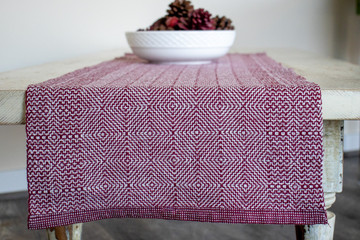 Woolery x DJE Handwovens Table Runner Collaboration