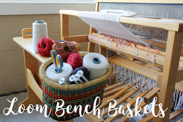 New Loom Bench Baskets