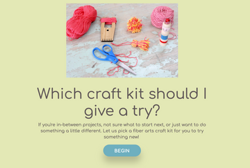 Quiz: Which craft kit should I give a try? 