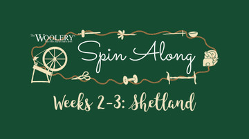 Spin Along Week 2 - Shetland, Twist, and Setting Your Handspun!