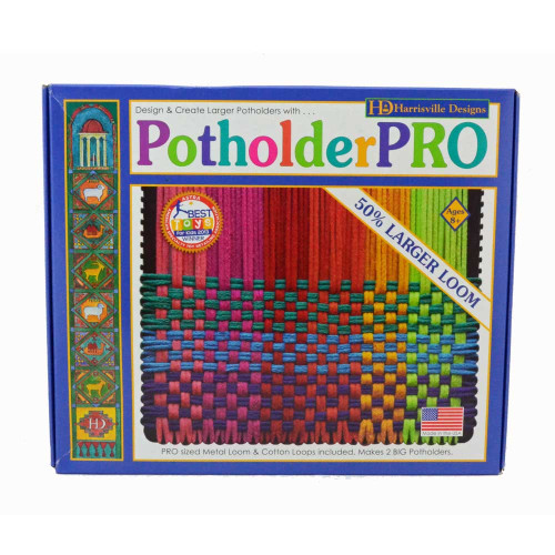 PRO 10 Metal Potholder Loom Kit - Stitched Modern