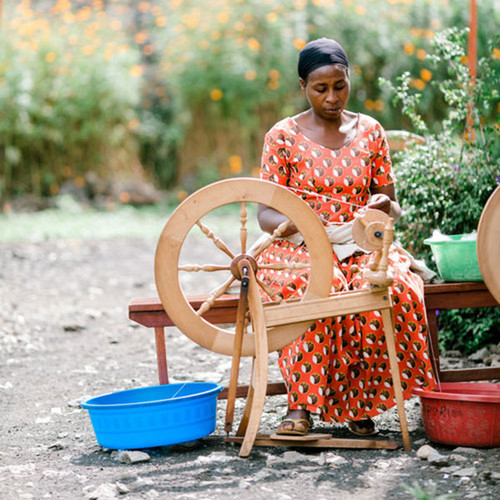 Ethiopian Handspun Cotton Yarn, Natural – Handspun Hope