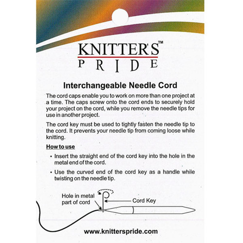  Knitters Pride Interchangeable Cord