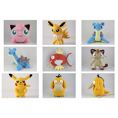 Pokémon Crochet: Bring your favorite Pokémon to life with 20 cute crochet  patterns: Somers, Sabrina: 9781446308332: : Books