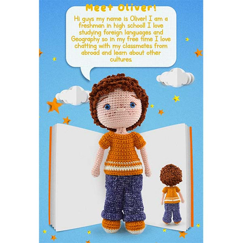 Circulo Amigurumi Kit Doll Collection Liz