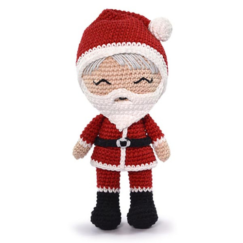 Santa Claus Couple Crochet Kit Christmas elf deer DIY Knitting amigurumis  doll Crocheting XMS Craft kits With full set material
