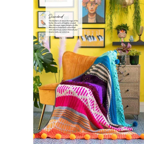Mix and Match Modern Crochet Blankets: 100 patterned and textured