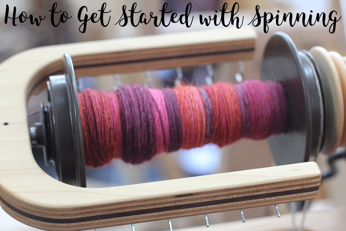 How to Spin Yarn On a Wheel - Absolute Beginner Lesson! 