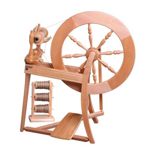 Spinning wheel used by Norwegian immigrants