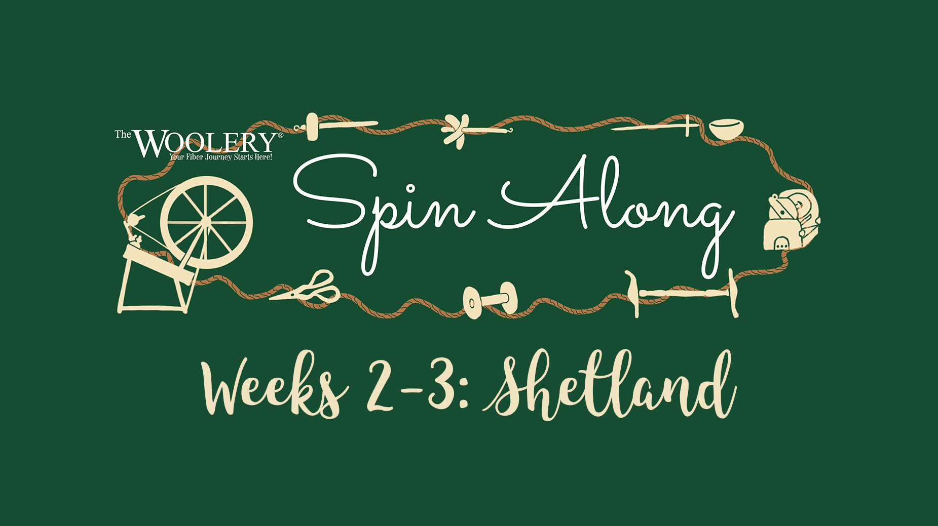 Spin Along Week 2 - Shetland, Twist, and Setting Your Handspun