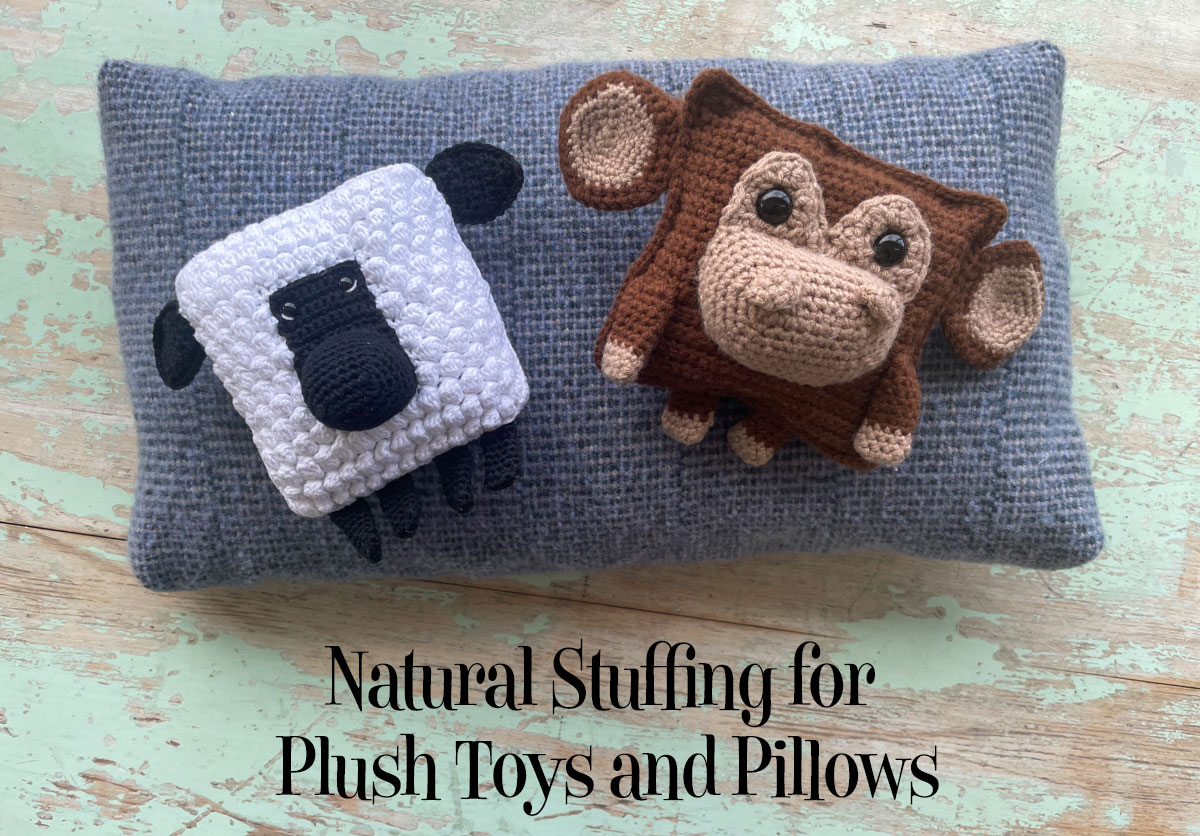 the best natural + organic cushion filling and stuffing