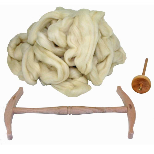 Complete Yarn Spinning Kit - Beginner's Drop Spindle Spinning Kit – Coates  & Co.