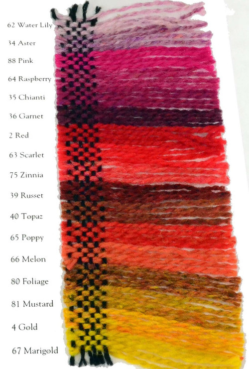 Bobbiny colour swatch sample card – Adelaide Hills Yarn Co.