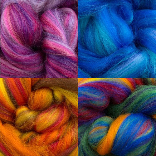 Bulk Wool Roving for Needle Felting Projects