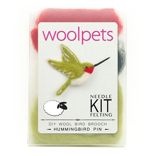 Woolpets Needle Felting Kit - Hummingbird