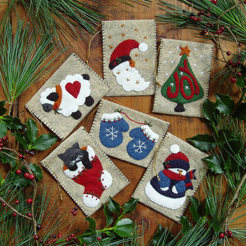 Bucilla Felt Ornaments Applique Kit - Winter Wonderland