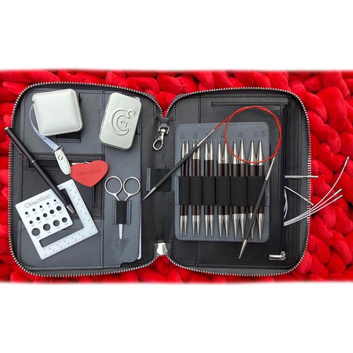 LEEYIEN Interchangeable Knitting Needles Kit Circular Knitting Needles Set Knitting Needle Hand Knitting Tools with Storage Case