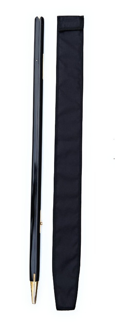 Pace stick Military Guards Racing Premium Range Range Black Spring Lock 36 inch Long 