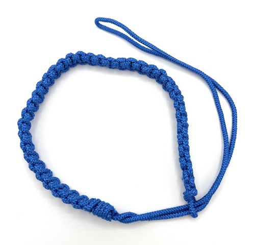 Lanyard Shoulder Cord Lanyard Pleated British Army Silk Royal Blue R1842