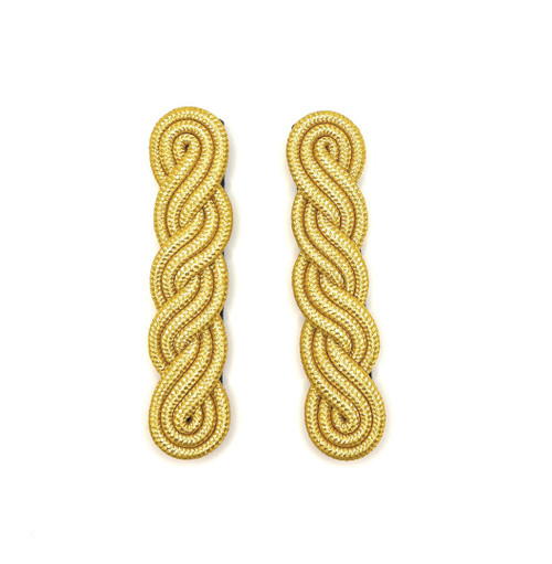  Military Shoulder Cord Gold Army Navy shoulder Board Gold Mylar  R231