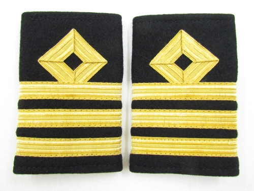 Epaulette Merchant Navy Chief officer Chief Mate Slip-on