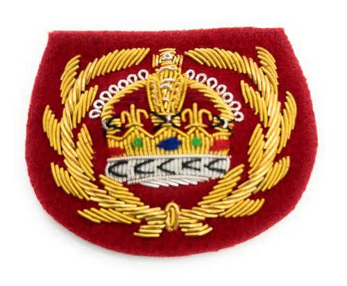 Warrant Officer Class 2 (WO2) Crown and Wreath Rank Badge Life Guards Household Cavalry Infantry
