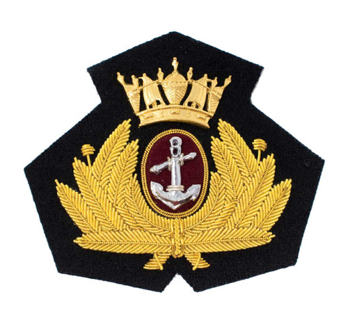 Merchant Navy Cap Badge, Officers, Bombay Style