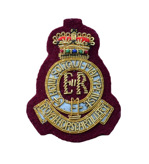Beret cap Badge RHA 7 Para, Officer Beret  Badge