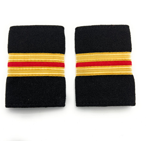 Epaulette Medical Rank Surgeon 2 Gold Bars 1 Red Bar R2867