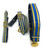 RAF Sword Belt RAF Belt 2 Gold Stripes With  Long & Short Slings R172