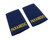 Paramedic Blue epaulettes ambulance medic officer epaulette sliders R2525