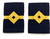 Epaulettes Merchant Navy Slip On Soft For 3rd Officer On Navy Blue R2389