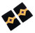 Epaulette Merchant Navy Fourth Engineer Junior Diamond 1 Bar Slip On B16  R1228