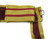 Sash Officers Waist Belt Gold Maroon with Gold Tassels R197