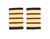 Epaulette 4x1/2 Gold with Maroon Bar Engineer Pilot Captain