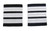 Pilot Captain, Silver Strips Epaulettes, Airline, First Officer 3 Bars