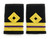 Epaulette Merchant Navy Third Engineer Diamond 2 Bars Slip On
