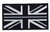 Thin Grey Line Union Jack Hook & Loop backed patch Emergency Services UK 