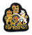 Warrant Officer Class 1 (WO1) Rank Household Cavalry British Army Badge Dark Blue Kings Crown 