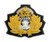 Royal Navy Officers Beret Badge Black