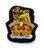 Staff Officer Beret Badge Kings Crown on Navy Blue