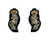 REME Collar Mess Dress Badges