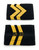 Epaulette Chief Steward Gold Waved SW