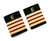 Epaulette Aircraft Engineers 4 x 1/4 Gold-Maroon with E