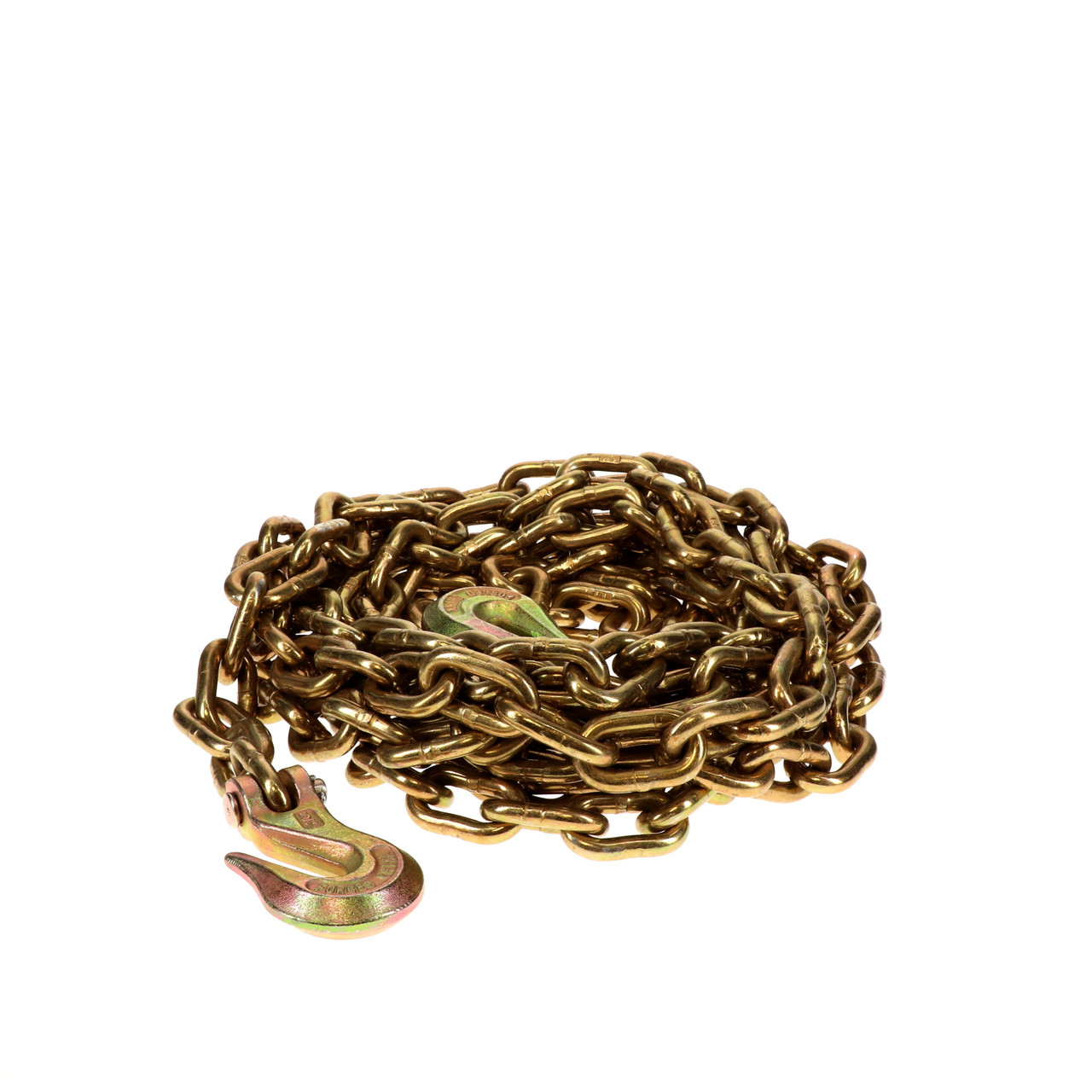 Grade 70, 5/16" x 16' Chain Assembly with Clevis Hooks, Bulk