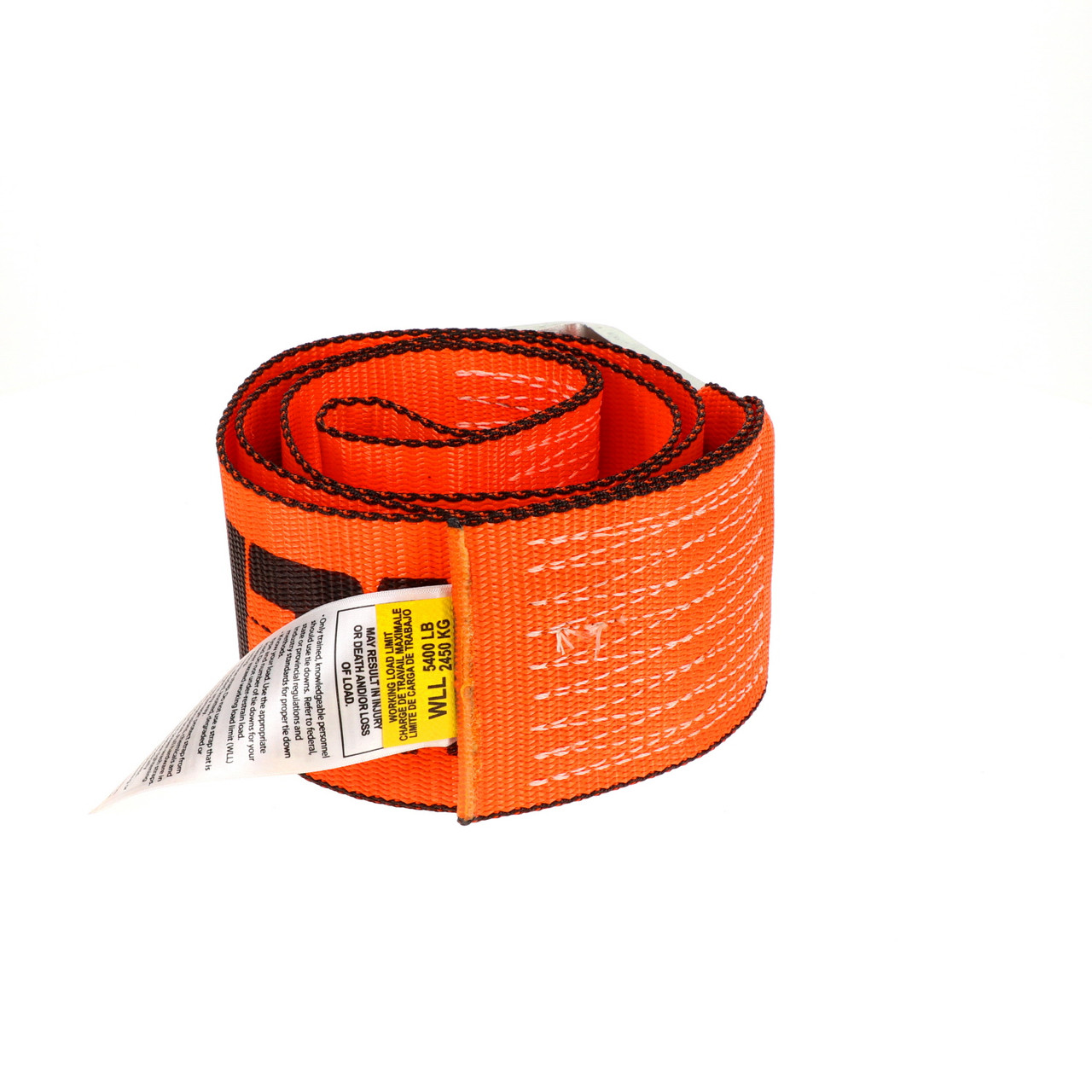 X-Treme 4" x 5' Sewn Loop End Roll-On/Roll-Off Container Strap